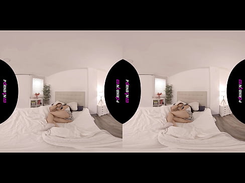 ❤️ PORNBCN VR Эки жаш лесбиянка 4K 180 3D виртуалдык реалдуулукта мүйүздүү ойгонот Женева Беллуччи Катрина Морено ❌ Сонун порно боюнча бизде